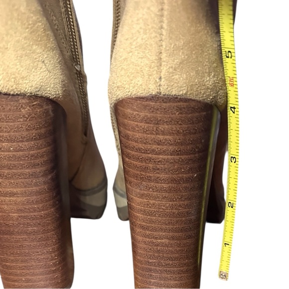 Madden Girl Train-R a faux suede lace-up combat-boot w/ rhinestone detail SZ 6M - Picture 4 of 6